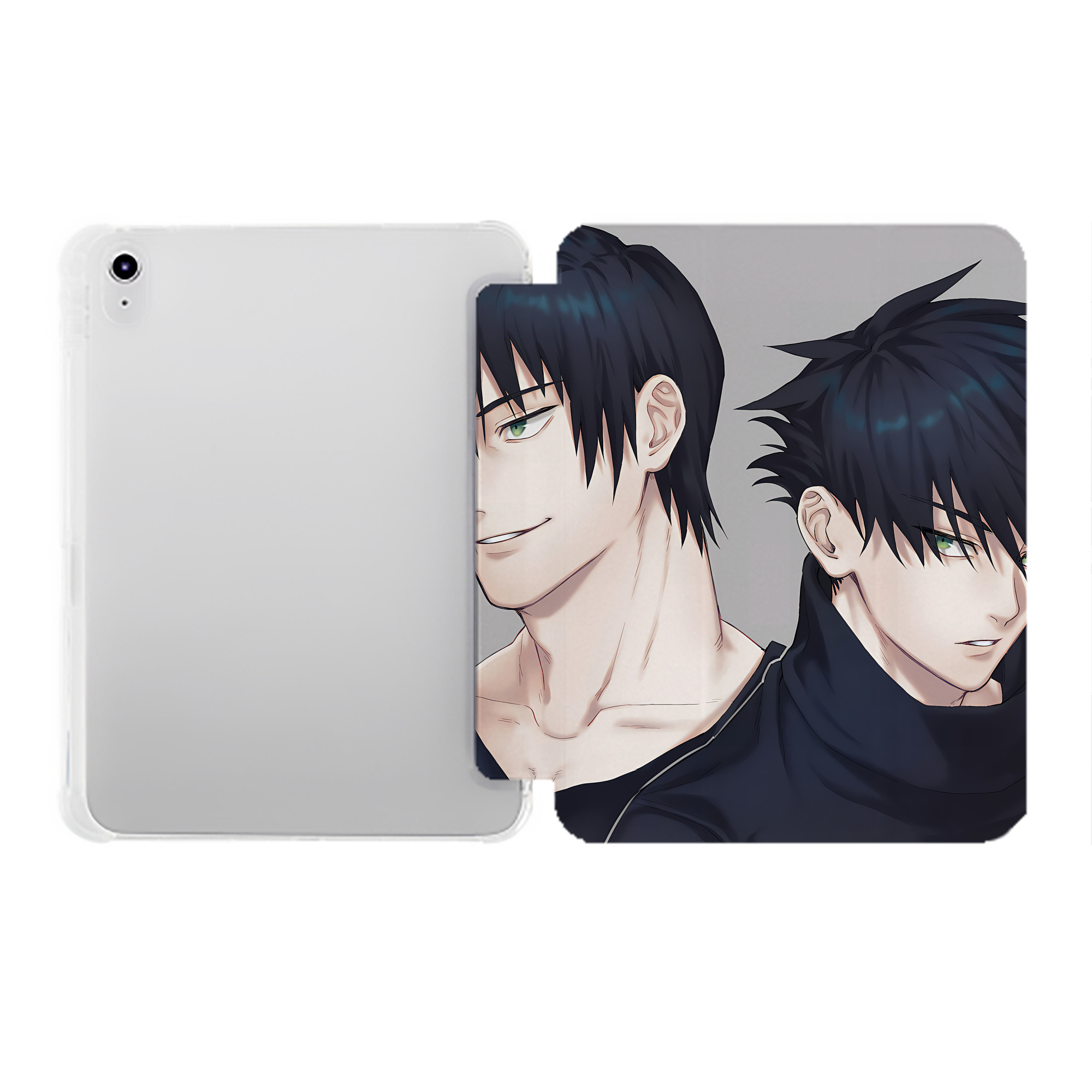 （画像用） SPY×FAMILY间谍家家酒 IPad ケース ペン収納付き 三つ折りスタンド PUレザー×シリコン 対応機種9.5/10.5/10.9インチ